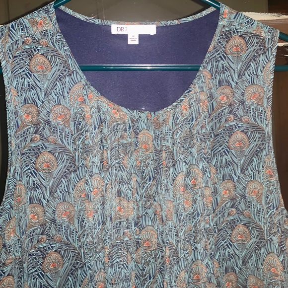 ❀𝐷𝑟2~𝑃𝑒𝑎𝑐𝑜𝑐𝑘 𝑃𝑎𝑡𝑡𝑒𝑟𝑛~𝑆𝑖𝑧𝑒 𝑀❀ - Picture 2 of 4